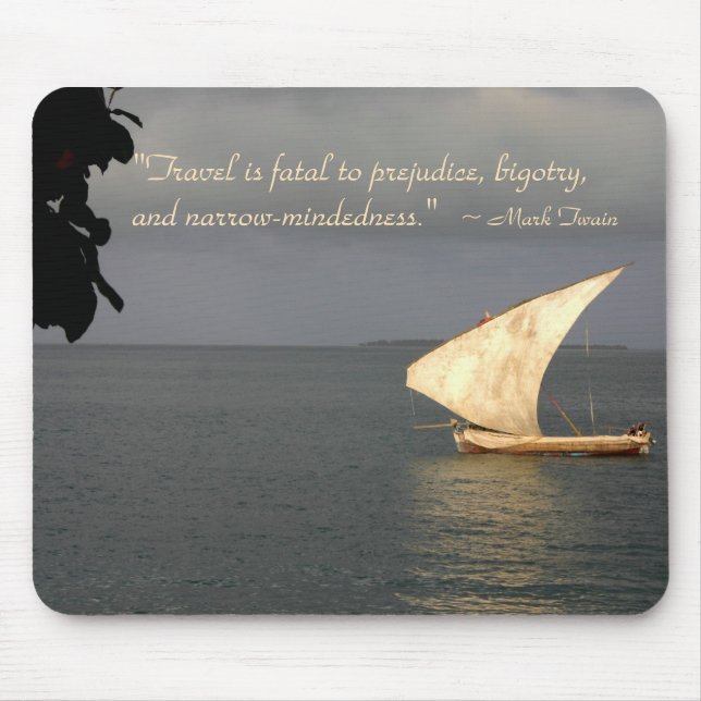 Abend Sail - Mousepad (Vorne)