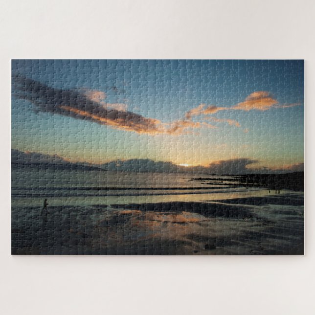 Abend, Silberstreifen (Horizontal)