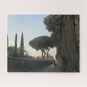 Abend Spaziergang auf dem Appian Way