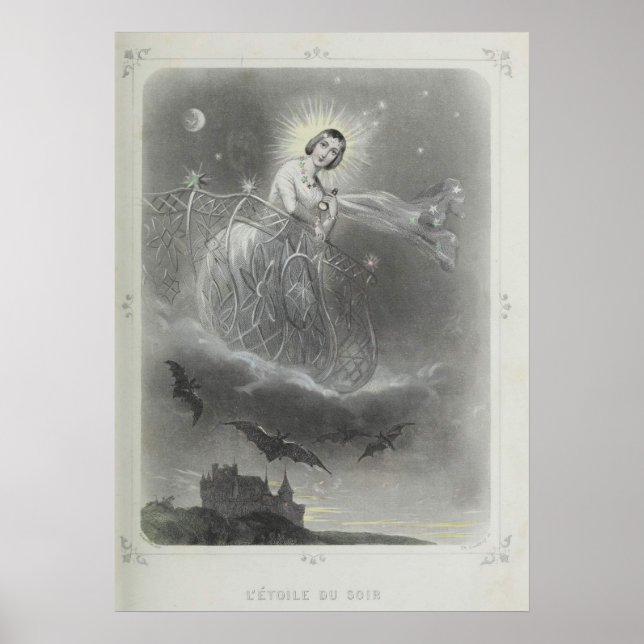 Abend Star Poster (Vorne)