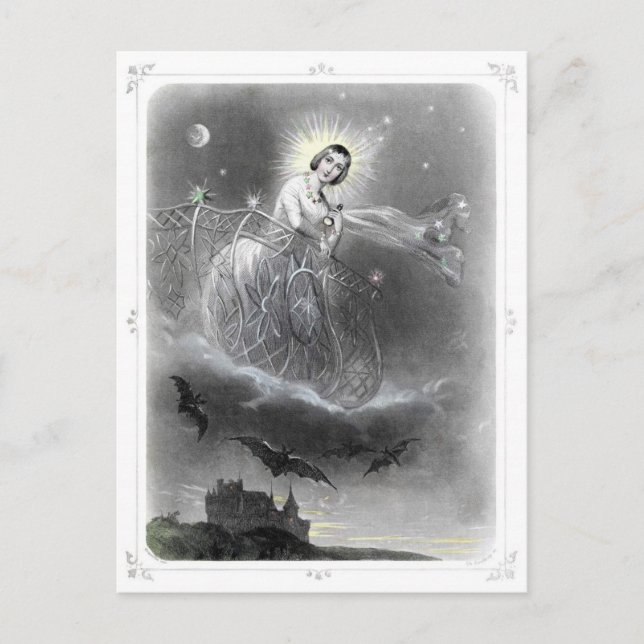 Abend Star Postkarte (Vorderseite)