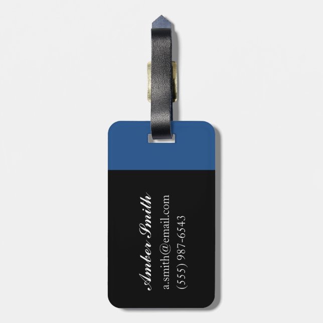 Abend Sun 2003 Gepäckanhänger (Rückseite vertikal)