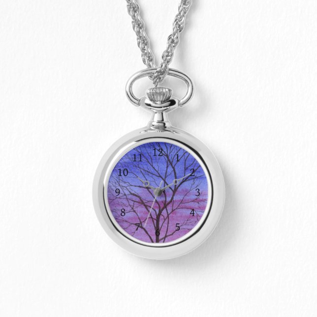 Abend Tree Armbanduhr (Vorderseite)