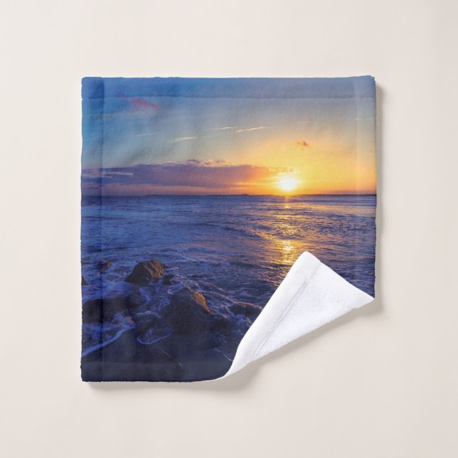 Abend Tropical Beach Sunset Waschlappen (Waschlappen)