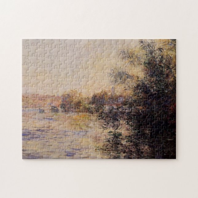 Abend Wirkung des Seine Monet Fine Art (Horizontal)