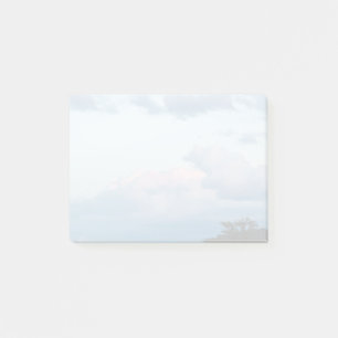 Abend Wolken Post-it Klebezettel