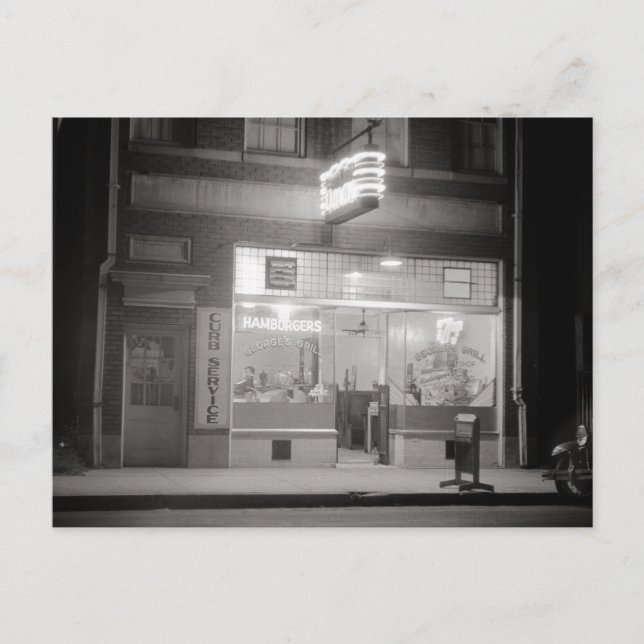 Abendessen, 1940 postkarte (Vorderseite)