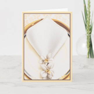 Abendessen auf acht © karte