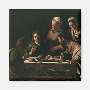 Abendessen bei Emmaus, 1606 Magnet