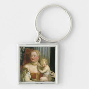 Abendessen bei Emmaus (Öl auf Leinwand) Schlüsselanhänger