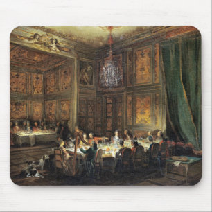 Abendessen des Prinzen von Conti im Tempel Mousepad