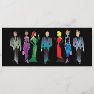 Abendessen Gast individuelle Einladung