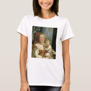 Abendessen im Emmaus (Öl auf Leinwand) (veränderte T-Shirt