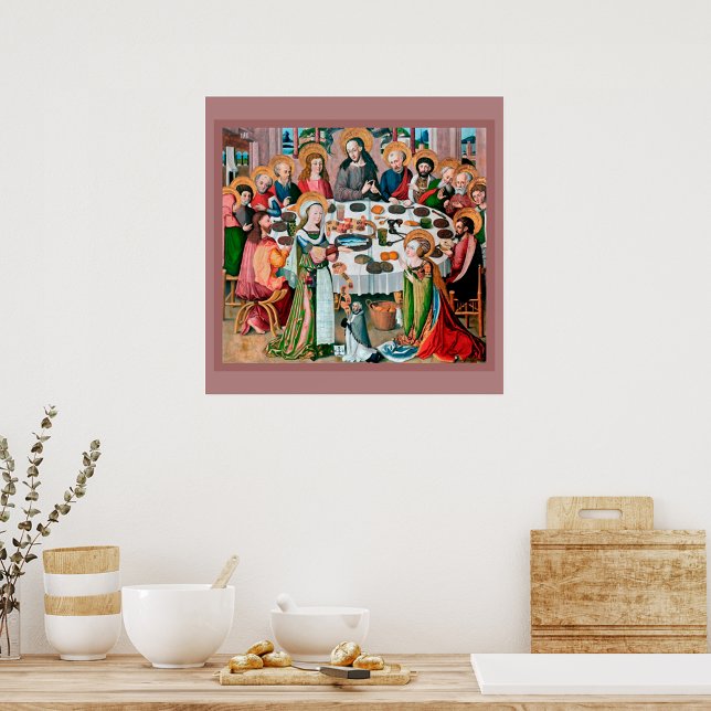 Abendessen in Bethany (M 055) Poster (Von Creator hochgeladen)