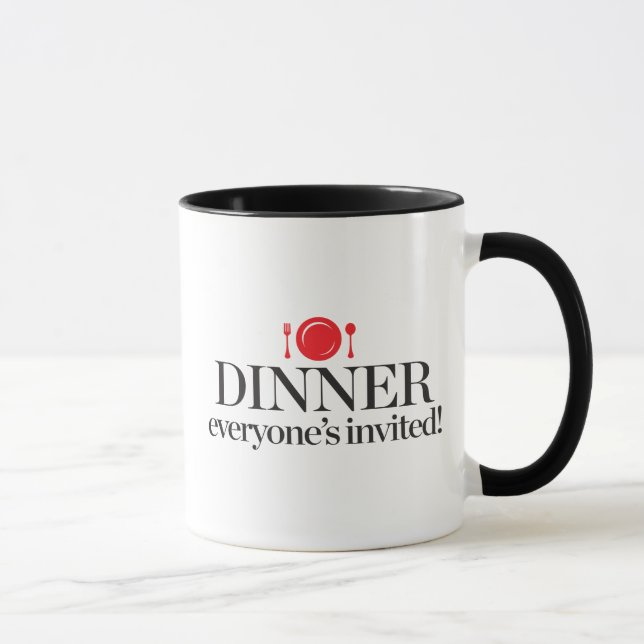 Abendessen jeder eingeladen tasse (Rechts)