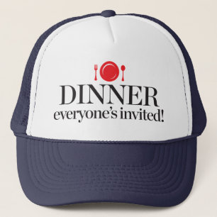 Abendessen jeder eingeladen truckerkappe