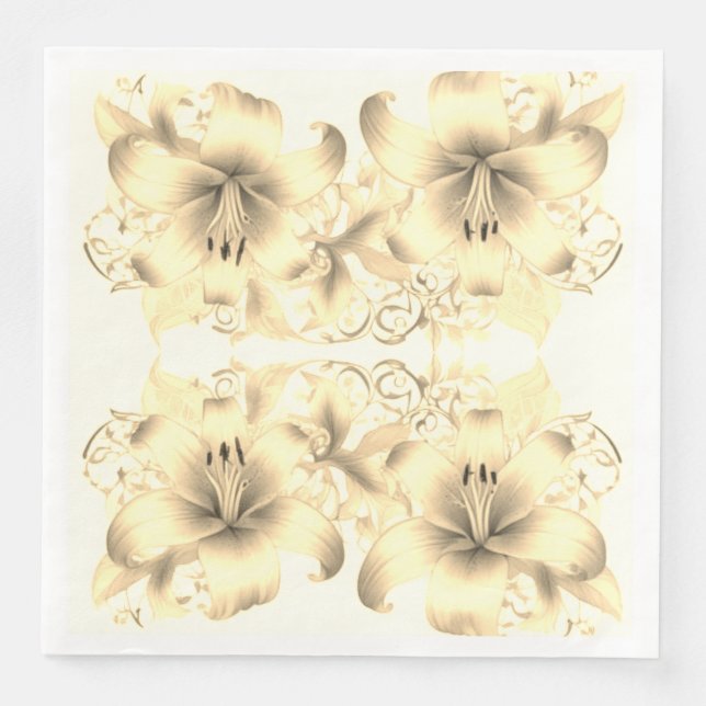 Abendessen Napkins Serviette (Vorderseite)