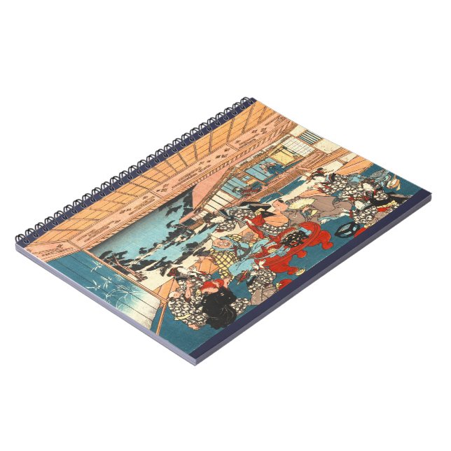 Abendessen-Party 1840 Notizblock (Linke Seite)