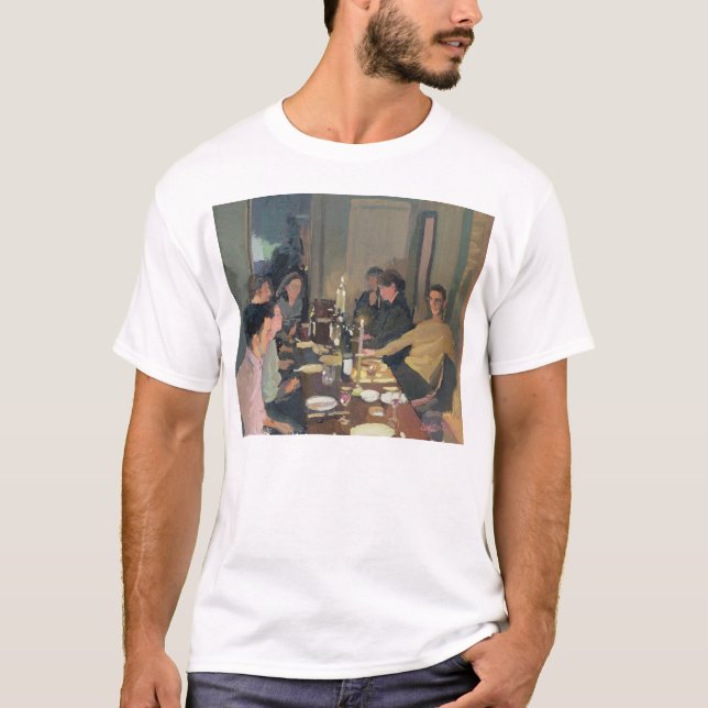 Abendessen-Party T-Shirt (Vorderseite)