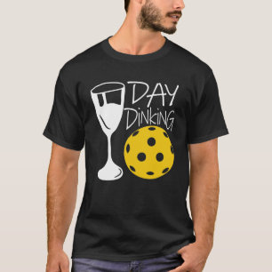 Abendessen - Pickleball und Weinlover T-Shirt