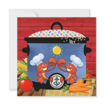 Abendessen / Potluck / Ansammlung Einladung