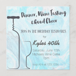 Abendessen, Weinverkostung und guter Leckerbissen