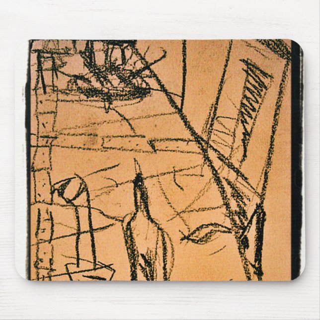 Abendflasche Mousepad (Vorne)