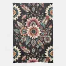 Abendliche Boho-Blüten