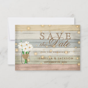 Abendliches Glühwürmchen Save the Date Design