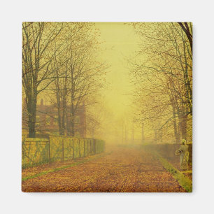 Abends-Glühen Johns Atkinson Grimshaw  , c.1884 Magnet