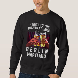 Abends im Camp Berlin Camping Marylan Sweatshirt