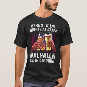 Abends im Camp Walhalla Camping Süd T-Shirt