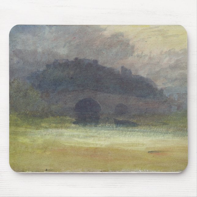 Abends-Landschaft Josephs Mallord William Turner | Mousepad (Vorne)