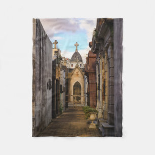 Abends-Licht in Recoleta Friedhof Fleecedecke