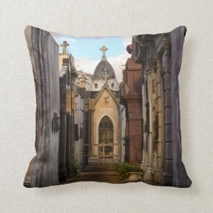 Abends-Licht in Recoleta Friedhof Kissen