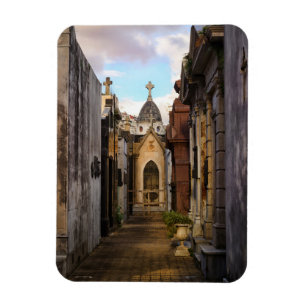 Abends-Licht in Recoleta Friedhof Magnet