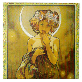 Abends-Stern - große Keramik-Fliese Fliese