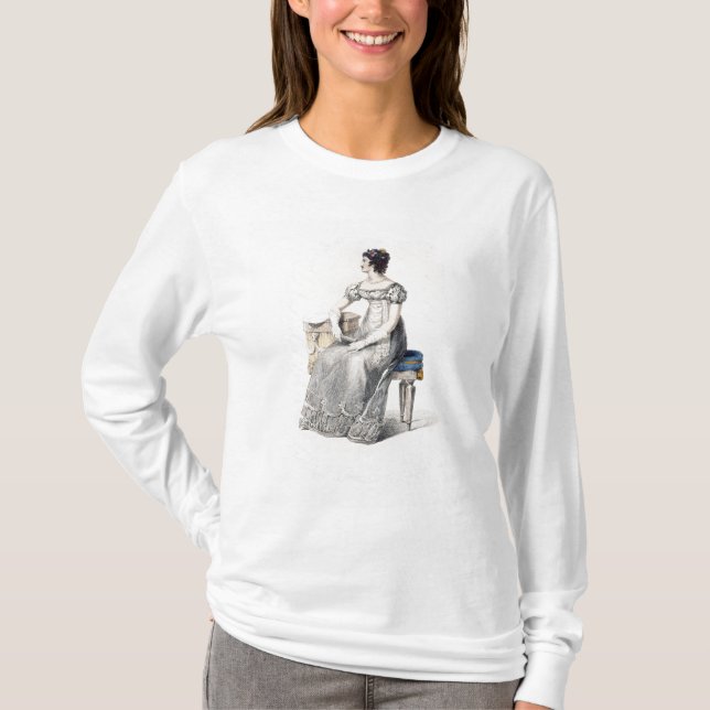 Abendskleid, Modeplatte von Ackermanns Repo T-Shirt (Vorderseite)