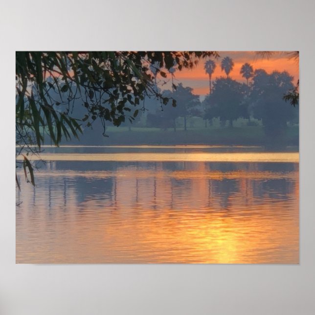 Abendsonne Poster (Vorne)