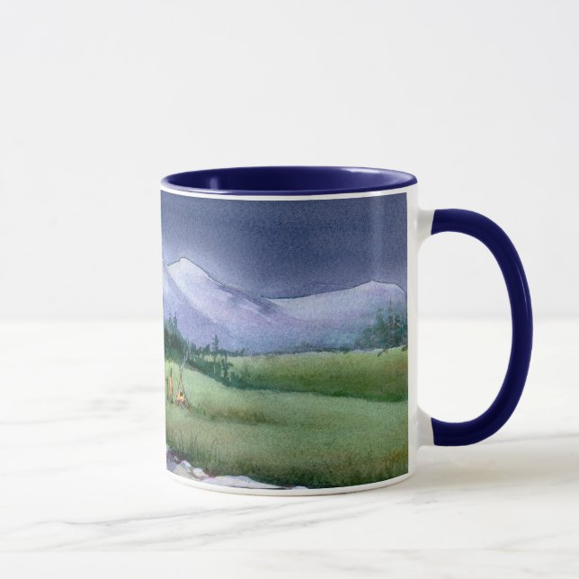 ABENDtipi-LAGER durch SHARON SHARPE Tasse (Rechts)