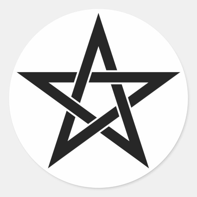 Abeno Seimei amulet Runder Aufkleber (Vorderseite)