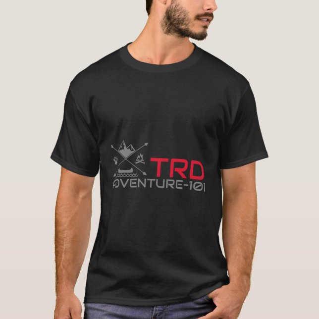 Abenteuer 101 Trd Perforce Off-Road T-Shirt (Vorderseite)