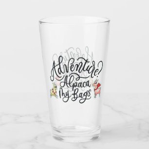 Abenteuer? Alpaka meine Taschen Glas