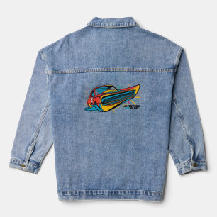 Abenteuer Art Glass Attraktionen Jeansjacke
