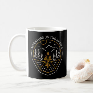 Abenteuer auf zwei Rädern Kaffeetasse