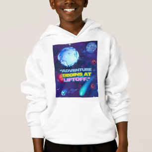 Abenteuer beginnt bei einem isolierten Schuster Hoodie