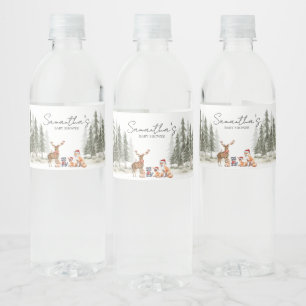 Abenteuer Beginnt Waldtiere Baby Shower