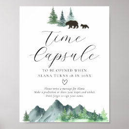 Abenteuer beginnt Zeitkapselsignatur Poster