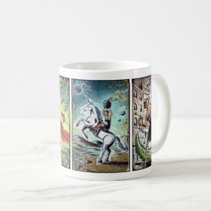 Abenteuer beim blogging kaffeetasse