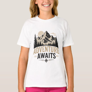 Abenteuer Berg Natur Outdoor Grafik T-Shirt